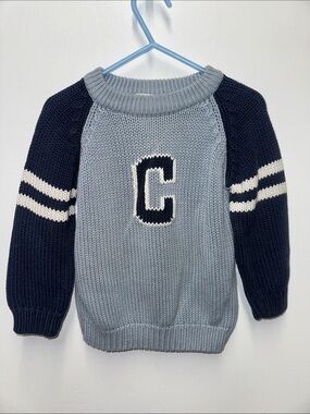 Covington Light Blue Knit Sweater - Crewneck